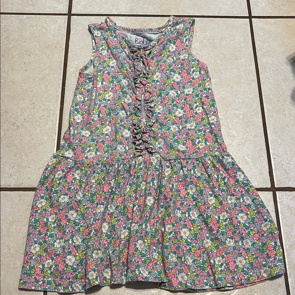 Boden Multicolor Floral Dress